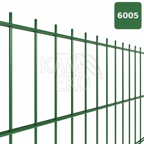 Panele ogrodzeniowe 2D fi 6/5/6 50×200 ocynk zielony